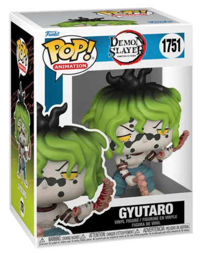Funko Pop Demon Slayer Gyutaro 1751 - Demon Slayer - #1751