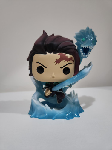 Funko Pop Demon Slayer Tanjiro kamado Glows in The Dark (Special Edition)-Funko, Funko Pop, Colecionável-873