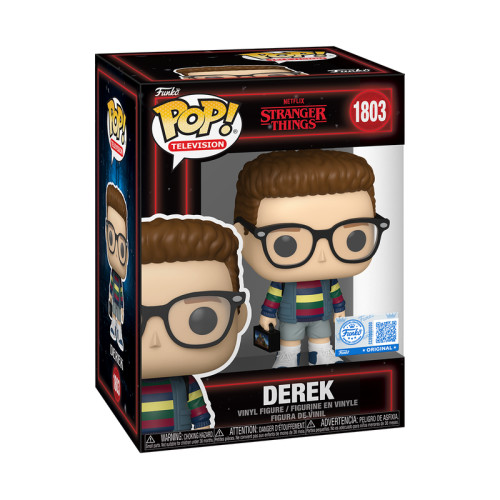 Funko Pop Derek Exclusivo-Stranger Things-1803