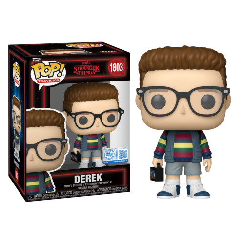 Funko Pop Derek Turnbow - Exclusive-Stranger Things-1803