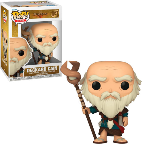 Funko Pop Diablo 3 Deckard Cain 1047 Diablo III #1047 - Produto Original