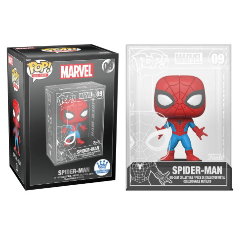Funko Pop Die Cast Spiderman Spider-man #09 - Produto Original