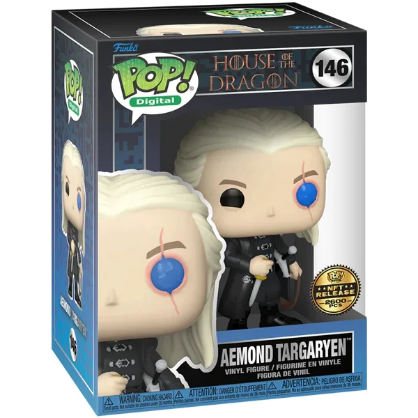 Funko Pop Digital Aemond Targaryen 2600 Pieces-House Of The Dragon-146