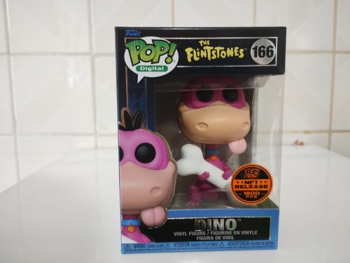 Funko Pop Dino #166 - Nft (1800 Peças)-The Flintstones-1