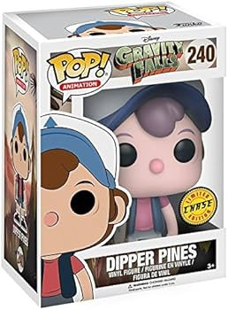 Funko Pop Dipper Pines Chase 240 Gravity Falls #240 - Produto Original