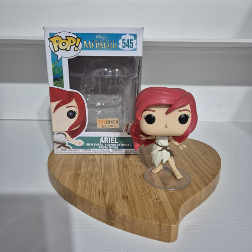 Funko Pop Disney - A Pequena Sereia - Ariel - Sail Dress (Vestido Branco - Vela Barco) - Selo BoxLunch-The Little Mermaid-545