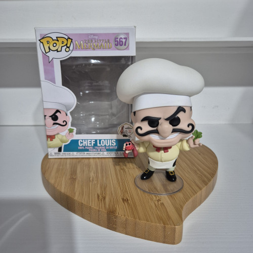 Funko Pop Disney - A Pequena Sereia - Chef Louis-The Little Mermaid-569