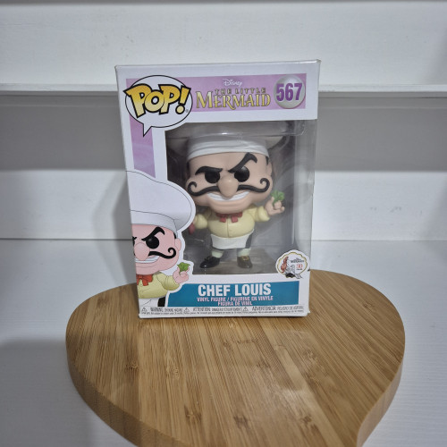 Funko Pop Disney - A Pequena Sereia - Chef Louis - The Little Mermaid - #569