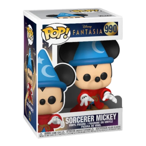 Funko Pop Disney - Fantasia - Sorcerer Mickey (Mickey Feiticeiro) - Disney Fantasia - #990