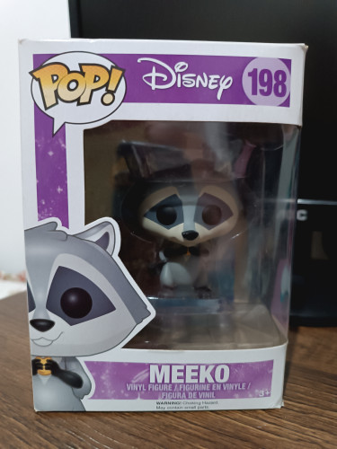 Funko Pop Disney - Pocahontas Meeko 198 (vaulted)-Pocahontas-198
