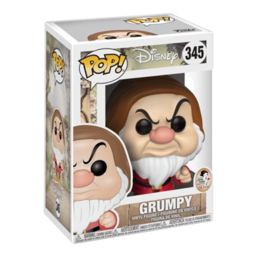 Funko Pop Disney - Snow White - Grumpy (Zangado) - Disney Snow White And The Seven Dwarfs - #345