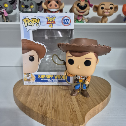 Funko Pop Disney - Toy Story - Sheriff Woody-Toy Story 4-522