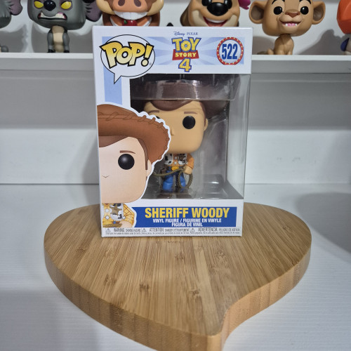 Funko Pop Disney - Toy Story - Sheriff Woody - Toy Story 4 - #522