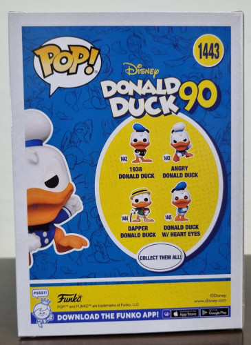 Funko Pop! Disney: Donald Duck 90th Anniversary - Angry Donald Duck - Disney - #1443