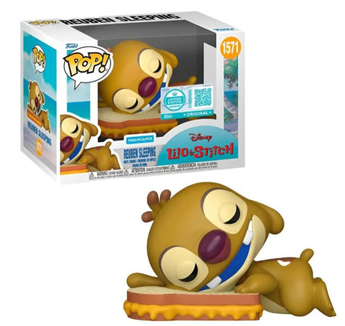 Funko Pop Disney 1571 - Reuben Sleeping-Disney-1571