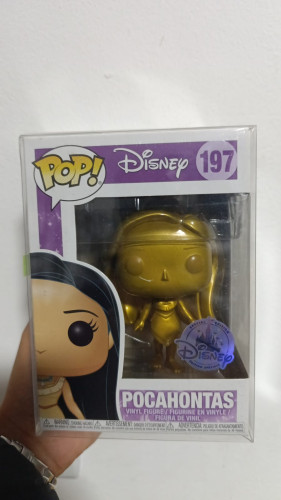 Funko Pop Disney 197 - Pocahontas ( dourada ) Disney #197 - Produto Original