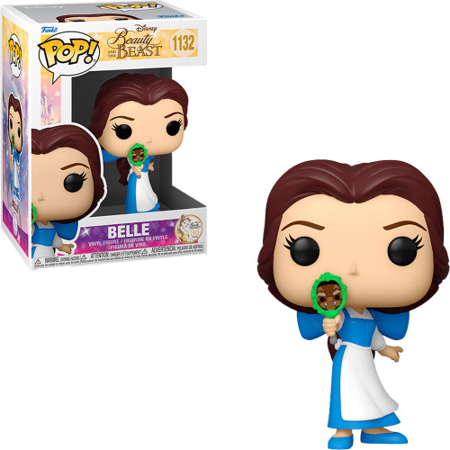 Funko Pop Disney Beauty and the Beast Belle 1132 Colecionável A Bela e a Fera Belle And Best #1132 - Produto Original
