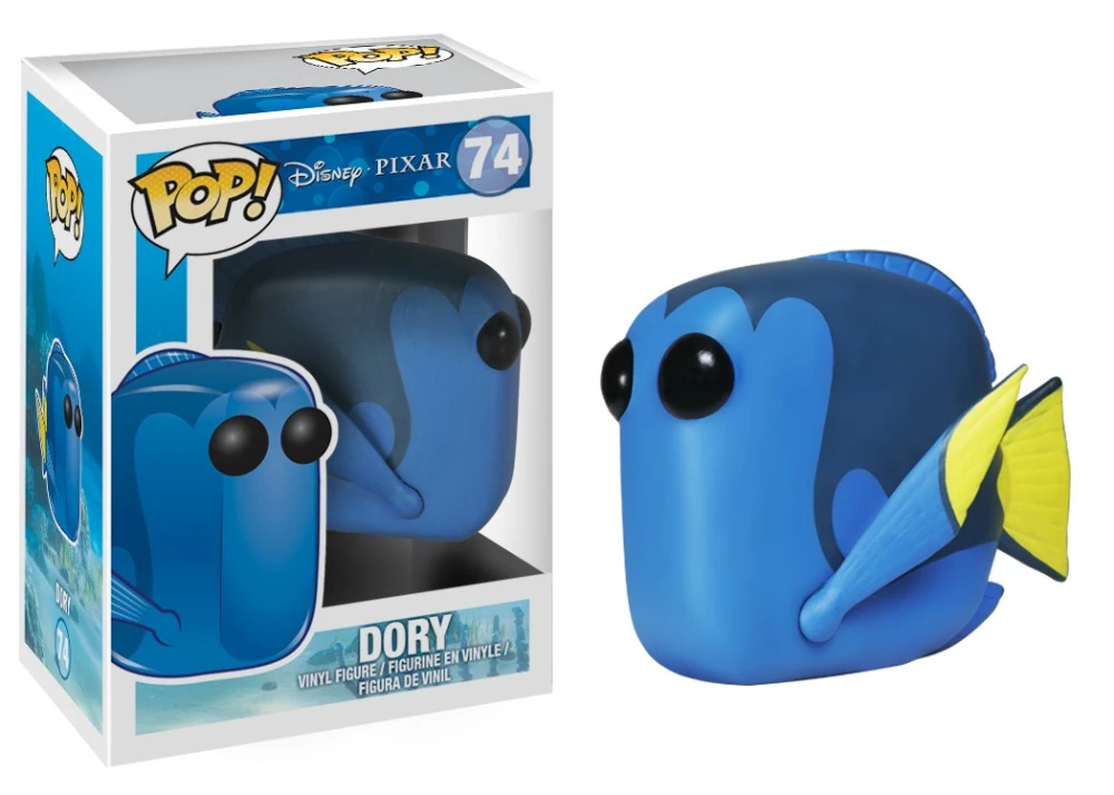 Funko Pop Disney Dory #74 Procurando Nemo Loose Sem Caixa Original-Finding Nemo-74