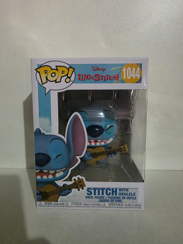 Funko Pop Disney Lilo & Stitch - Stitch With Ukulele - Disney - #1044