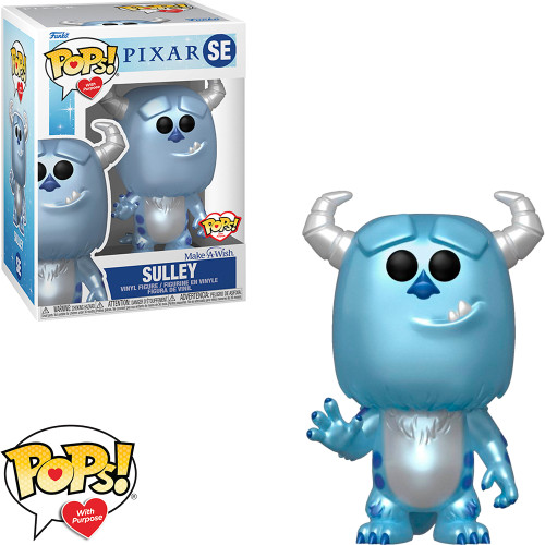 Funko Pop Disney Make A Wish Sulley Se 63670 Monstros S.a. - Promo150 - Sullivan - Monsters Inc Disney #63670 - Produto Original