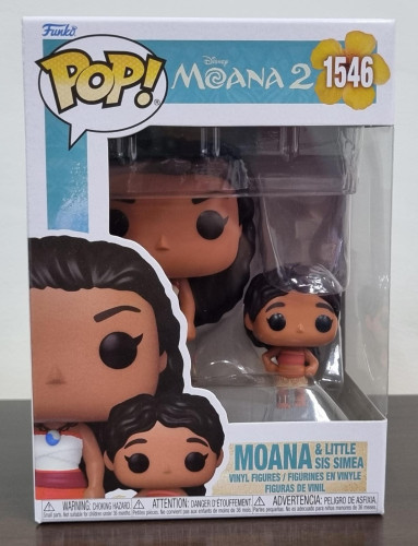 Funko Pop Disney Moana 2 Moana E Little Sis Simea - Disney - #1546