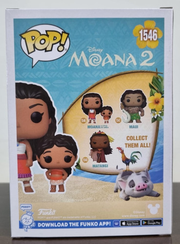 Funko Pop Disney Moana 2 Moana E Little Sis Simea - Disney - #1546