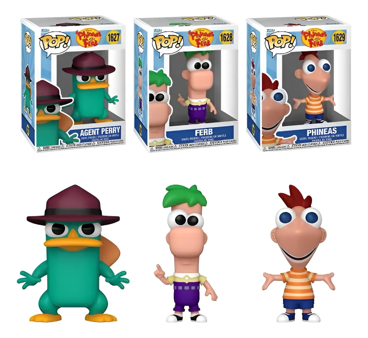  Disney Phineas And Ferb #1627 - Produto Original