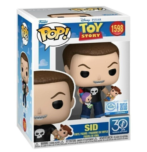 Funko Pop Disney Toy Story 30th Sid 1598-Toy Story-1598