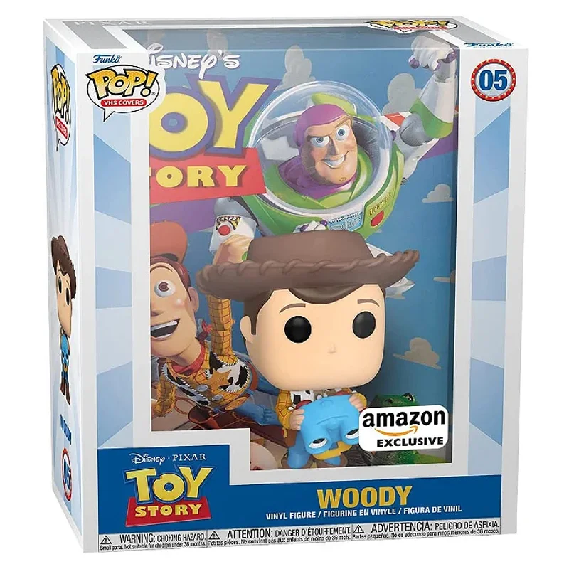 Funko Pop Disney Woody - Vhs Covers Exclusivo Amazon Toy Story #05 - Produto Original