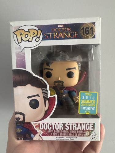 Funko Pop Doctor Strange SDCC Exclusive (detalhe na caixa) Marvel #161 - Produto Original