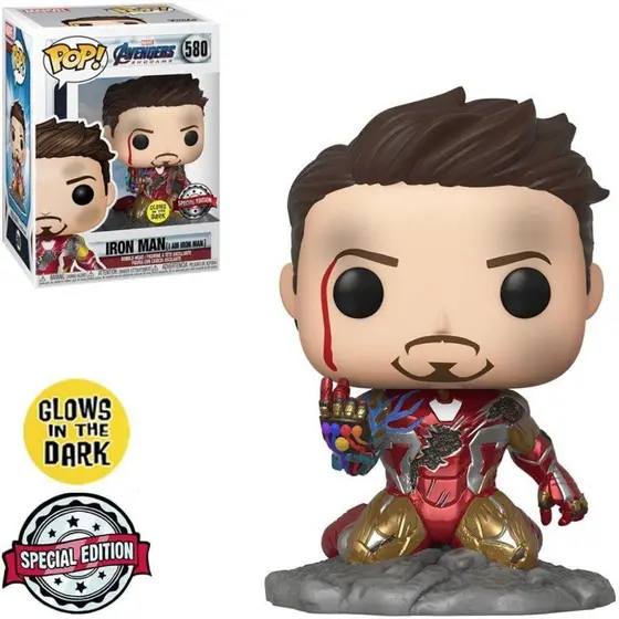 Funko Pop Iron Man-Marvel-580