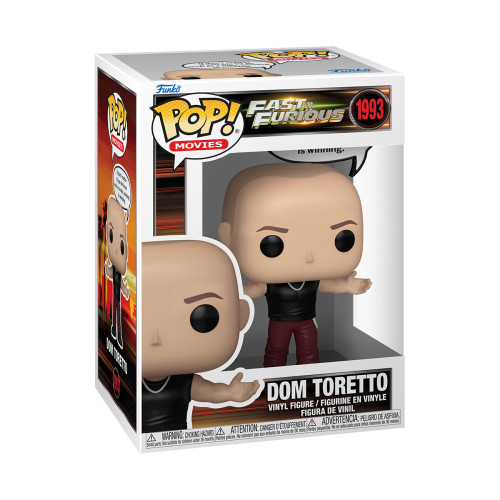 Funko Pop Dom Toretto Fast & Furious #1993 - Produto Original