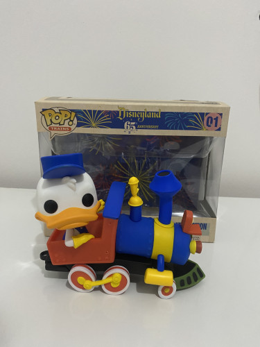 Funko Pop Donald Duck On The Casey Jr. Circus Train Attraction Disney Trains Disneyland Resort #01 - Produto Original