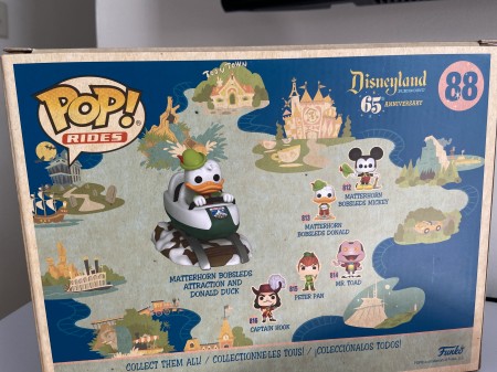 Funko Pop Donald With Matterhorn - #88 - Rides Disneyland Resort 65Th - #88
