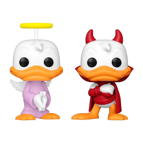 Funko Pop Donald's Shoulder Angel & Devil - 2 Pack Exclusivo 2022 Wondrous Convention-Disney-2