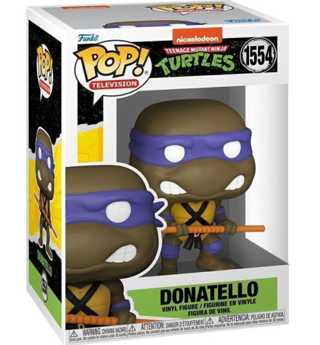 Funko Pop Donatello 1554-As Tartarugas Ninjas-1554