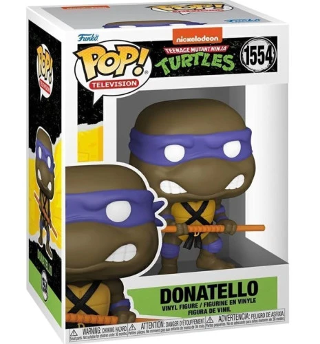 Funko Pop Donatello 1554 - As Tartarugas Ninjas  #1554