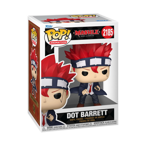 Funko Pop Dot Barret Mashle: Magic And Muscles #2185 - Produto Original
