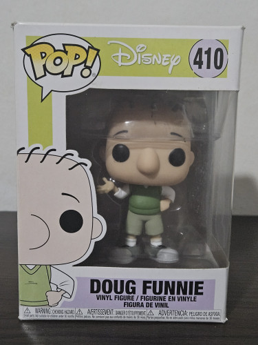 Funko Pop Doug Funnie 410 Caixa Com Detalhes Disney Doug #410 - Produto Original