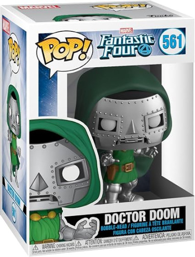 Funko Pop Doutor Destino O Quarteto Fantástico Marvel Quarteto Fantastico #561 - Produto Original