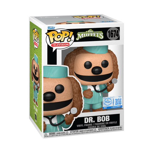 Funko Pop Dr. Bob Exclusivo The Muppets #1872 - Produto Original