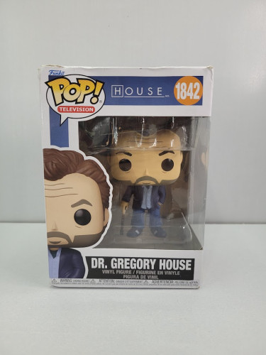 Funko Pop Dr. Gregory House (caixa Danificada) House #1842 - Produto Original