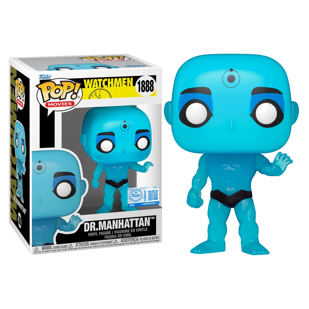 Funko Pop Dr. Manhattan Exclusive Watchmen #1888 - Produto Original