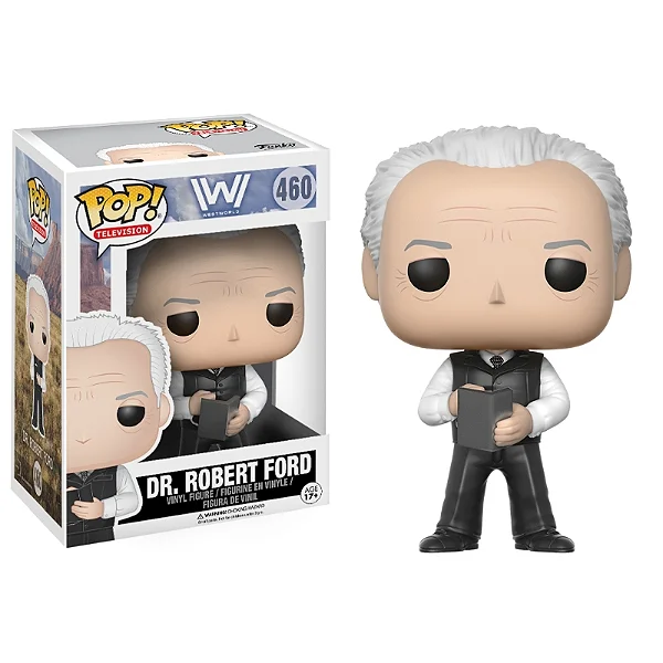 Funko Pop Dr. Robert Ford (caixa danificada)-WestWorld-460