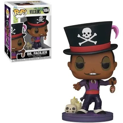 Funko Pop Dr Facilier 1084 com caixa FUNKO POP #1084 - Produto Original