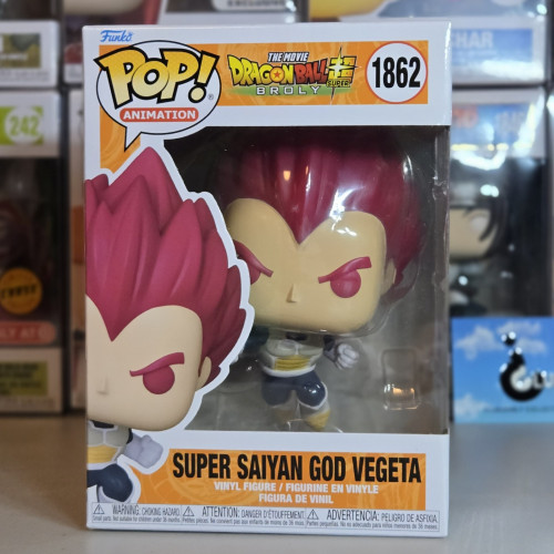 Funko Pop Dragon Ball - Super Saiyan God Vegeta 1862 - Animation Dragon Ball - #1862