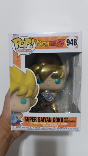 Funko Pop Dragon Ball 948 - Goku ( Metalico )-Dragon Ball-948