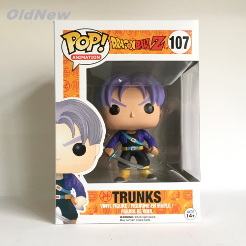 Funko Pop Dragon Ball Z Trunks Dragon Ball 107
