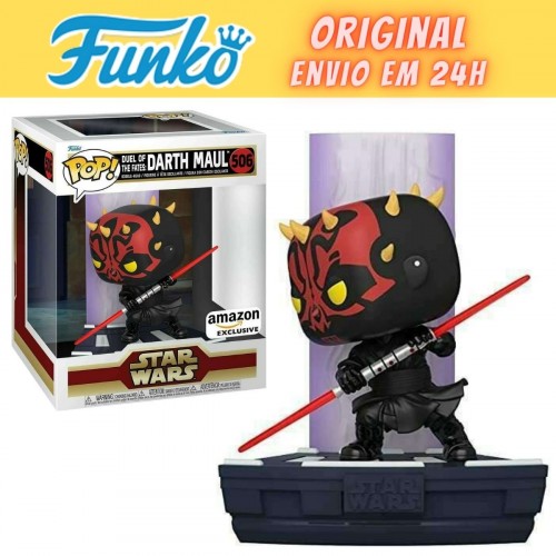 Funko Pop Duel Of Fates: Darth Maul - Exclusivo Amazon - Star Wars - #506