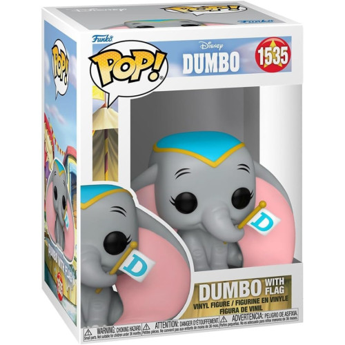 Funko Pop Dumbo with Flag FUNKO POP #1535 - Produto Original